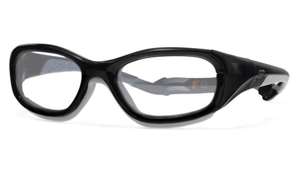 Rec Specs Liberty Sport Slam Kids Protective Eyeglasses Shiny Black/Grey #210