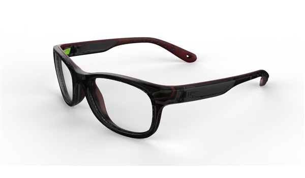 Rec Specs Liberty Sport Z8-Y20 Kids Indesctructible Eyeglasses Charcoal/Burgundy #330
