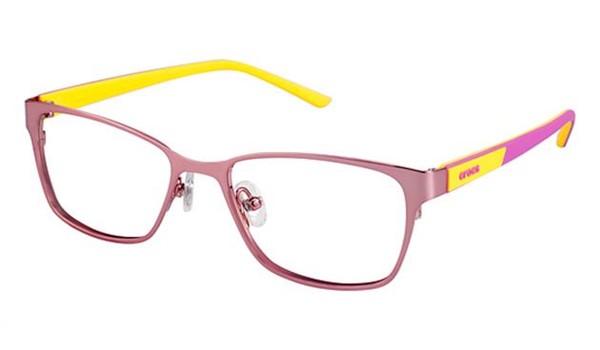 Crocs JR040 Kids Eyeglasses Pink/Yellow 10YW