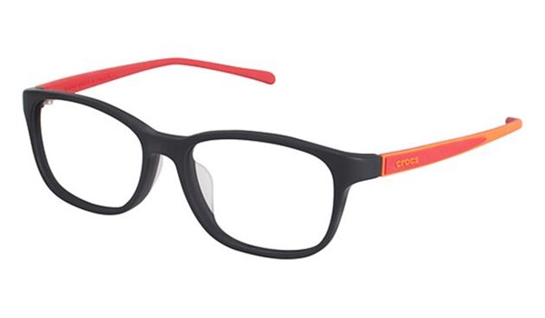 Crocs JR052 Kids Eyeglasses Black/Red 20RD