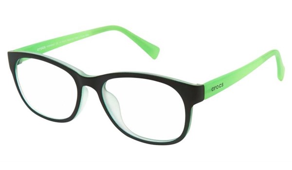 Crocs JR6011 Kids Eyeglasses Black/Green
