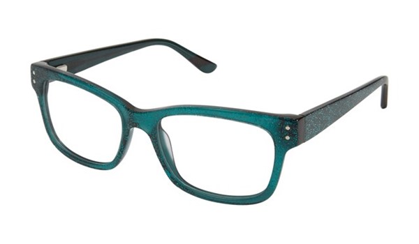 gx by Gwen Stefani Juniors GX804  Kids Glasses Green Glitter GRN