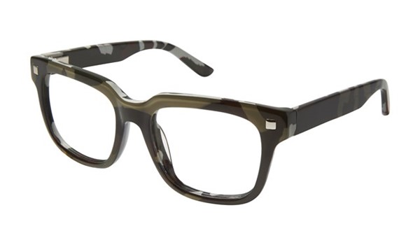 gx by Gwen Stefani Juniors GX902  Kids Glasses Green Camouflage GRN