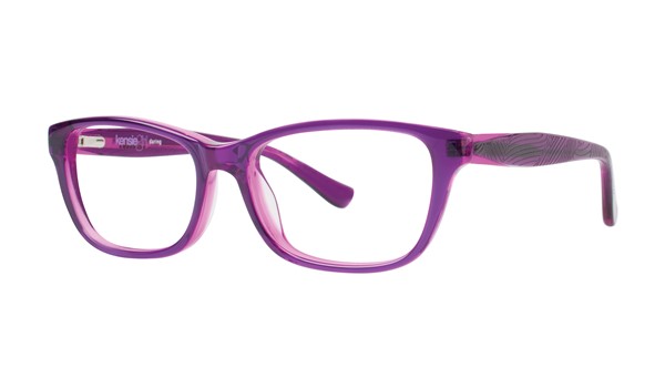 Kensie Girl Daring Kids Eyeglasses Purple