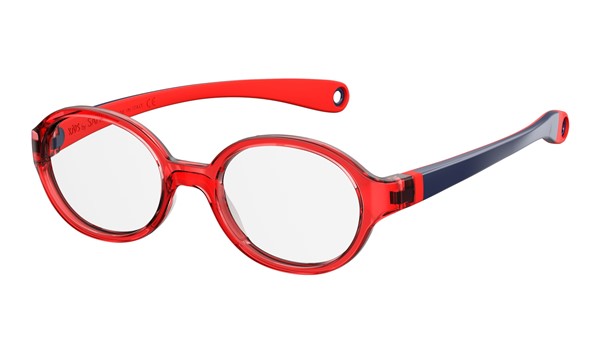 Kids By Safilo Sa0004/N Eyeglasses Red Blue 04E3