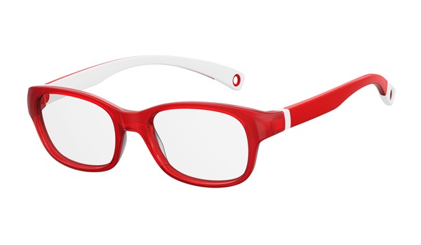 Kids By Safilo Sa0007 Eyeglasses Red White 03KJ