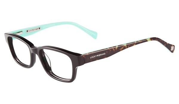 Lucky Brand Children's Eyeglasses D705 Black