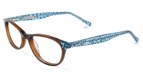 Lucky Brand Children's Eyeglasses D700 Brown