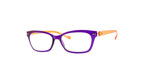 iGreen V2.4-C14 Kids Eyeglasses Shiny Violet/Shiny Orange