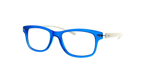 iGreen V4.46-C054M Kids Eyeglasses Matt Light Blue/Matte White