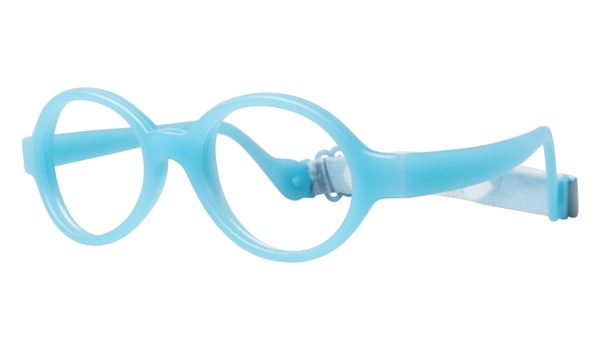 Miraflex Baby Lux Kids Eyeglasses Light Blue-E