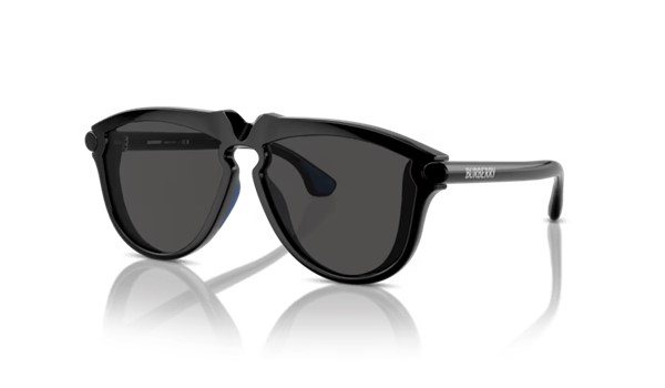 Burberry 0JB4003U 300187 Kids Sunglasses Black with Dark Grey Lenses  