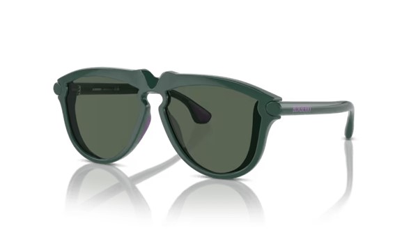 Burberry 0JB4003U 413071 Kids Sunglasses Green with Dark Green Lenses
