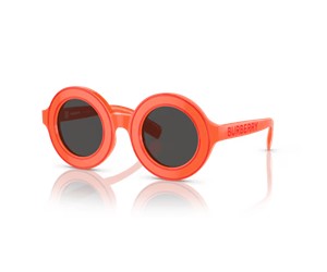 Burberry 0JB4386 393887 Kids Sunglasses Orange Dark Grey Lenses   