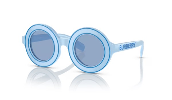 Burberry 0JB4386 404572 Kids Sunglasses Azure Light Blue Lenses