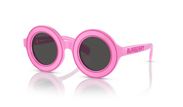 Burberry 0JB4386 404687 Kids Sunglasses Pink Dark Grey Lenses