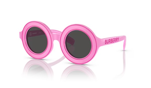 Burberry 0JB4386 404687 Kids Sunglasses Pink Dark Grey Lenses