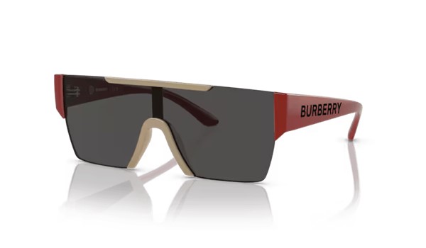 Burberry 0JB4387 404787 Kids Sunglasses Beige Dark Grey Lenses