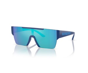 Burberry 0JB4387 404825 Kids Sunglasses Blue Green Mirror Light Blue Lenses   