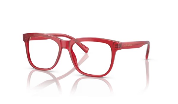 Dolce & Gabbana 0DX3356 3409 Kids Eyeglasses Transparent Red