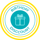 Check out our birthday discount on our kids eyeglasses